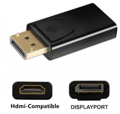 DisplayPort DP Male to HDMI Female